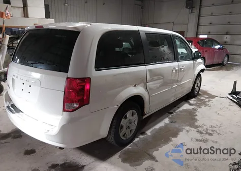 2012 Dodge Grand Caravan Se/Avp z USA, uszkodzony, nr VIN 2C4RDGBG6CR265448